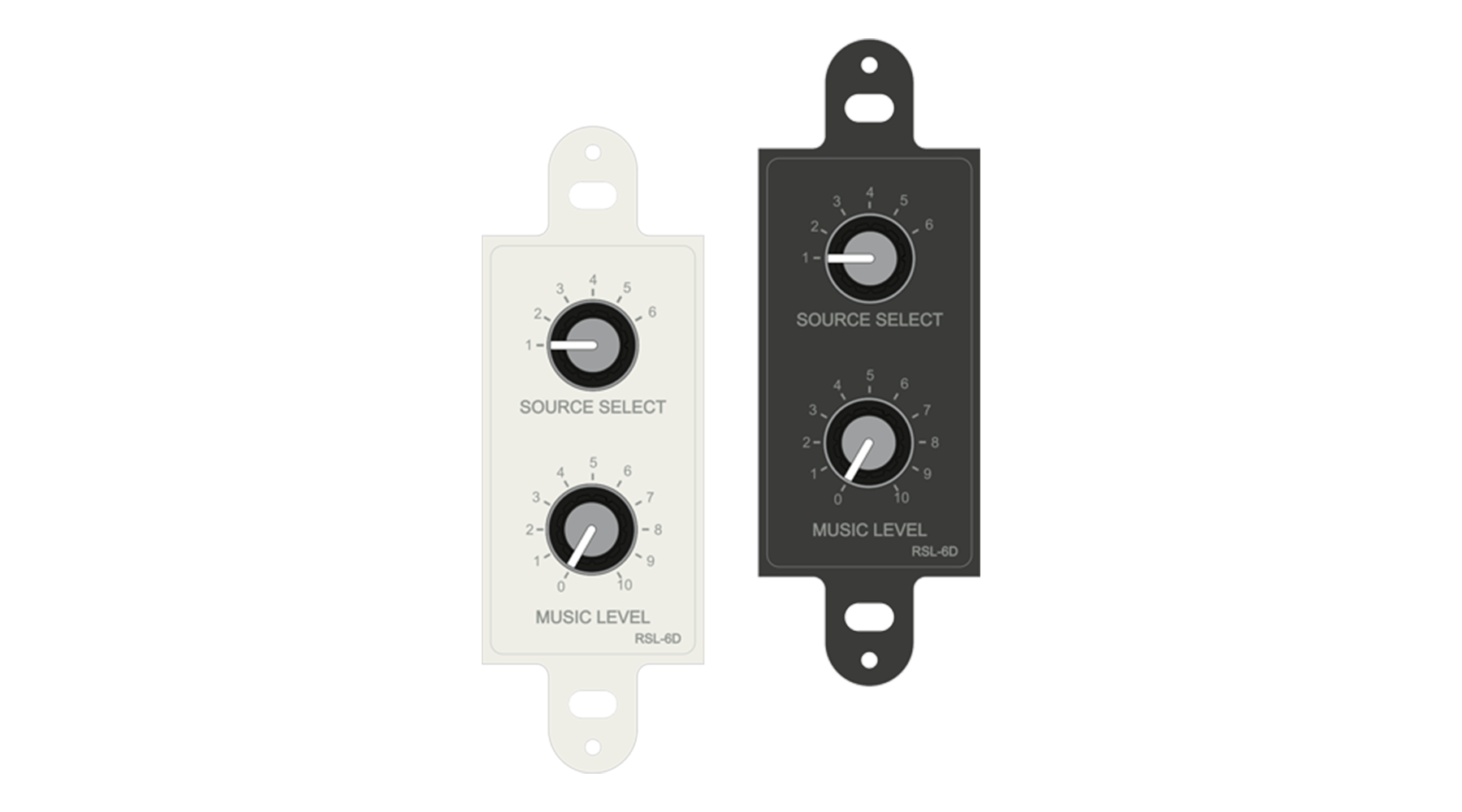 RSL-6DB/W - Nguồn từ xa Hoa Kỳ/Bảng mức âm lượng (Decora)