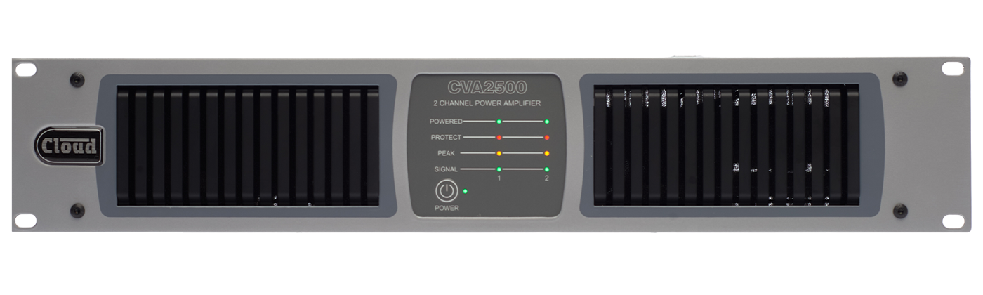 Cloud CVA2500: Amply 2 Kênh Hi-Z/Lo-Z | 2x500W, DSP, Tùy Chọn Trở Kháng Độc Lập & Kiểm Soát Ethernet