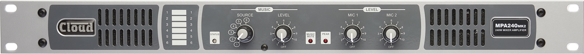 240W Integrated Mixer Amplifier - CLOUD (ENGLAND) _ MPA240MK2
