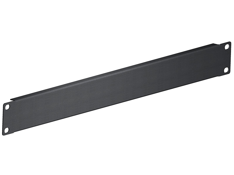 RP01FS1U 1U 19 inch Flanged Blanking Rack Panel – Steel