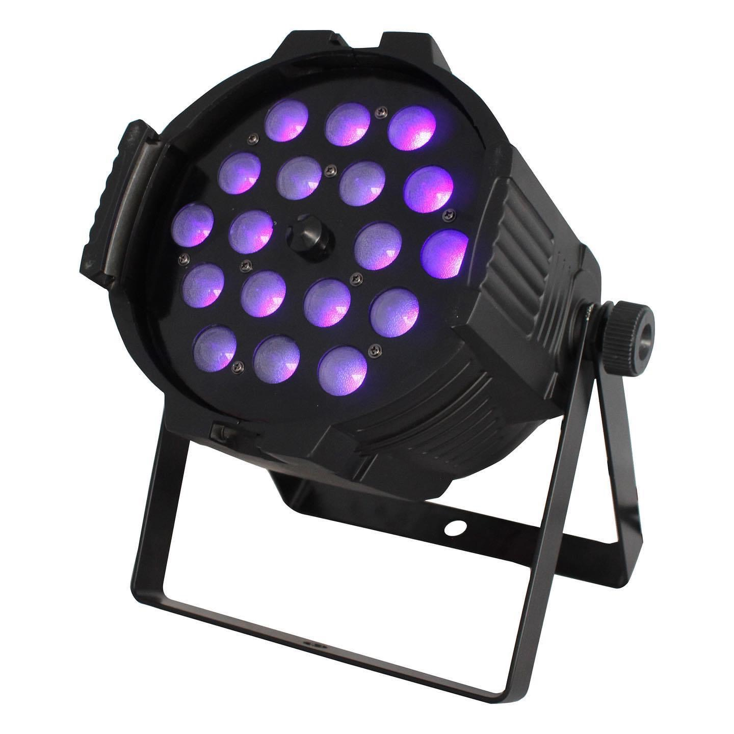 18pcs x 18W RGBWA UV 6in1 LED Par Light with Zoom Indoor -- BH-BP1818Z-B