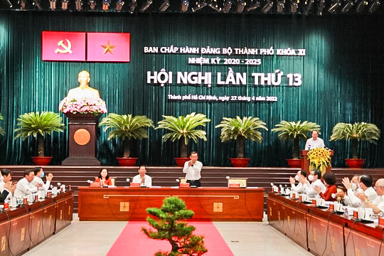 Hội nghị lần thứ 13 - Ban chấp hành Đảng bộ TP - Khoá XI - Nhiệm kỳ 2020-2025