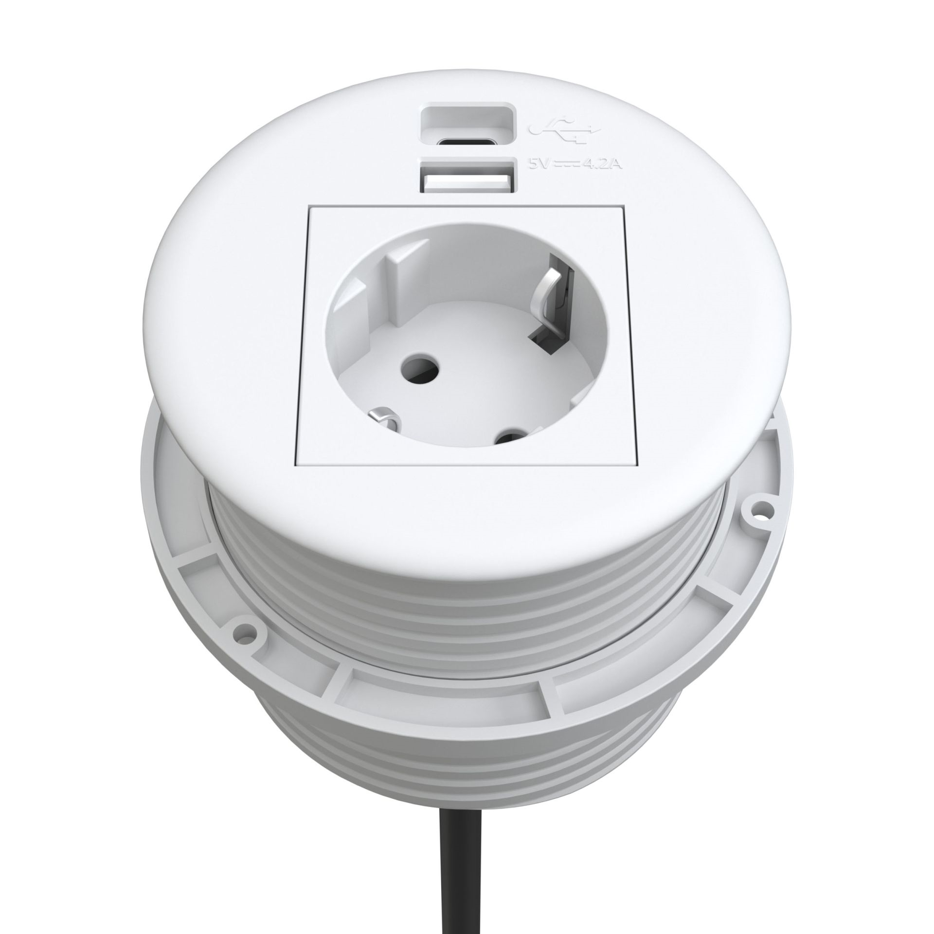 CablePort table, white