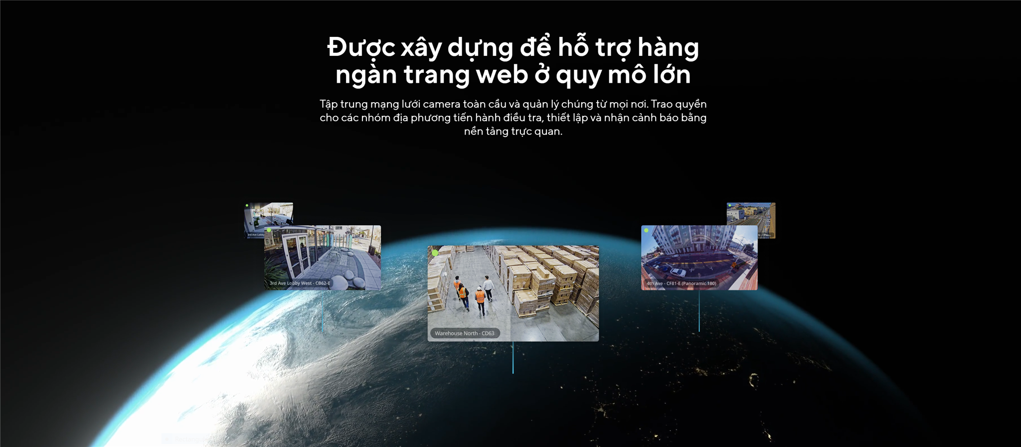 Được xây dựng để hỗ trợ hàng ngàn trang web ở quy mô lớn