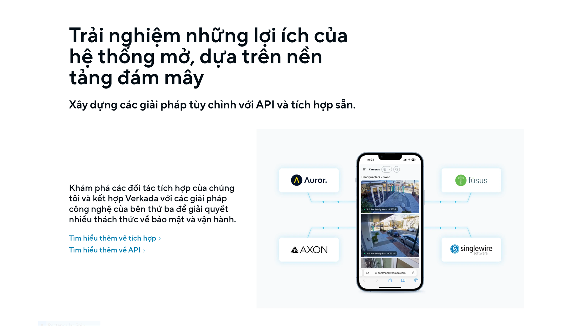 Trải nghiệm những lợi ích của hệ thống mở, dựa trên nền tảng đám mây