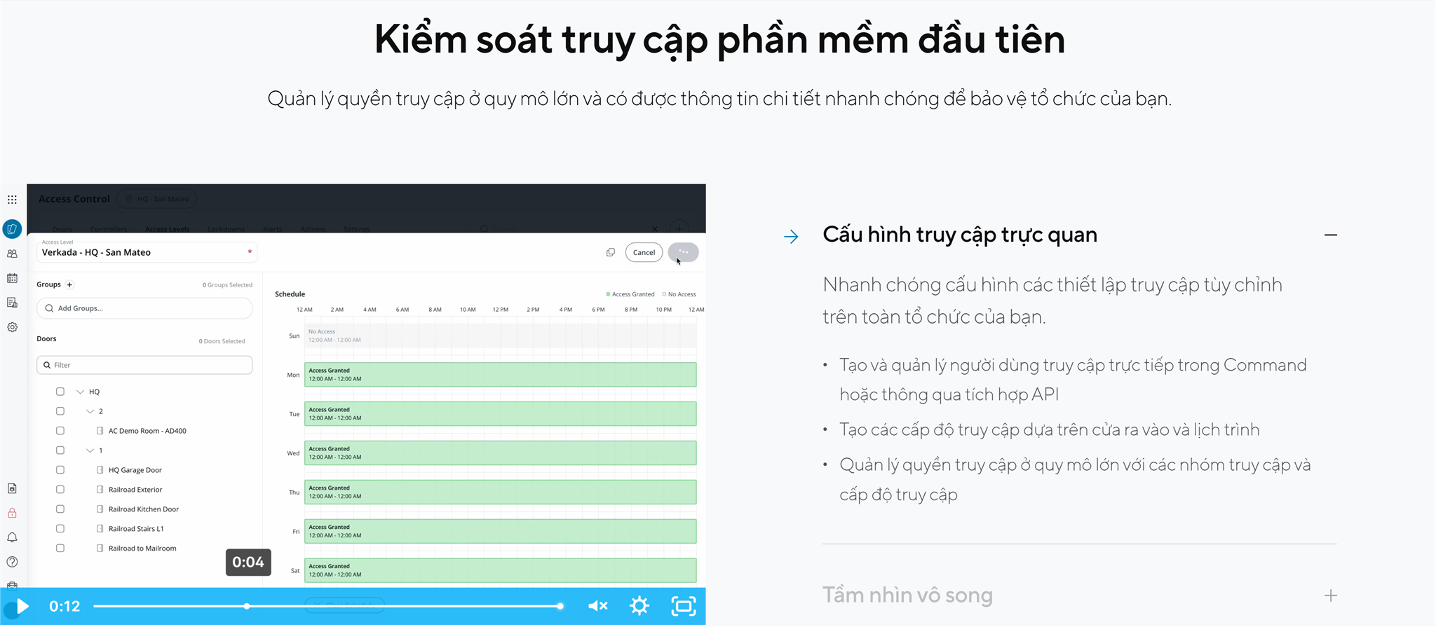 Kiểm soát truy cập lấy phần mềm làm trọng tâm