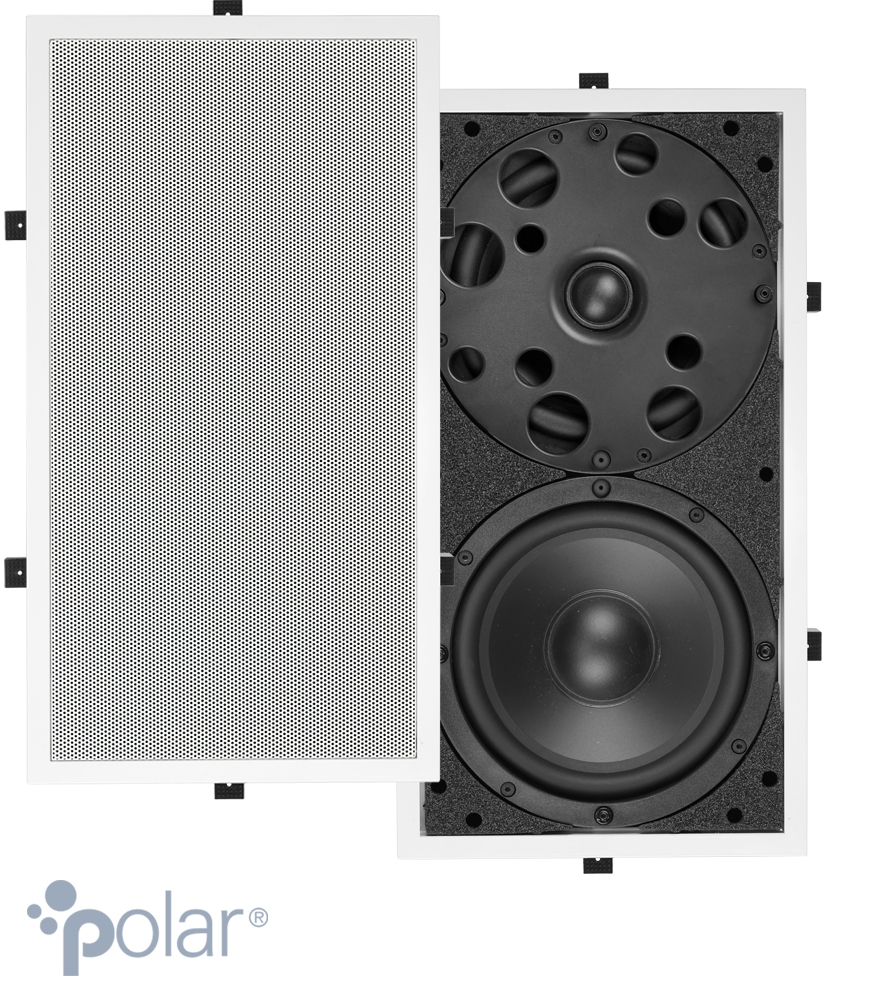 Loa tích hợp ba đường tiếng cao cấp với góc phân tán 180°. 2 loa trầm 6,5” + 1 loa tweeter vòm, công suất 240 watt.