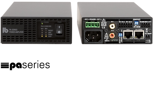 PA-S 2100 DSC / PA-S 2100 DSC DANTE Bộ khuếch đại 2 kênh nhỏ gọn với DSP