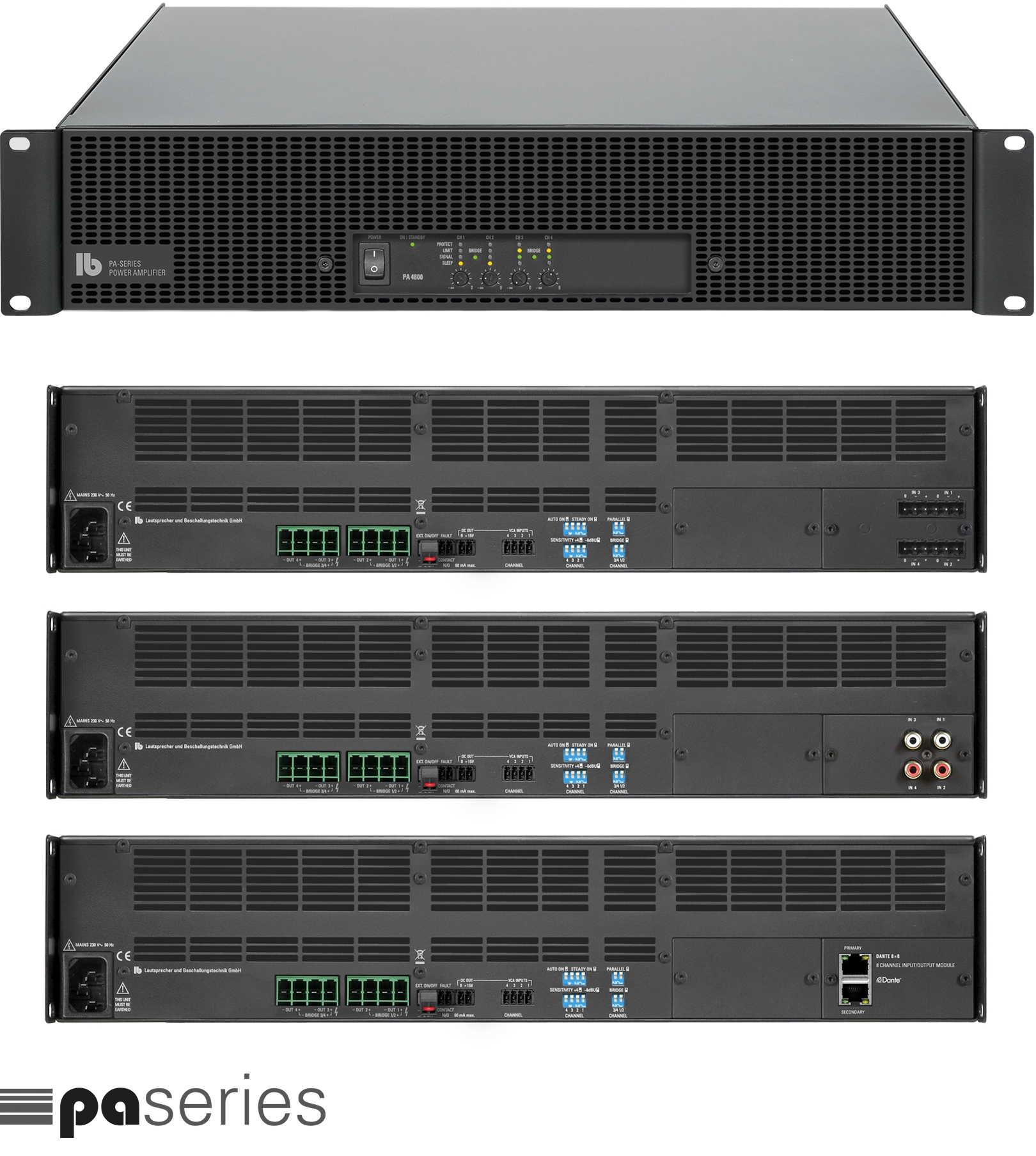 PA 4800 Bộ khuếch đại 4 kênh 19