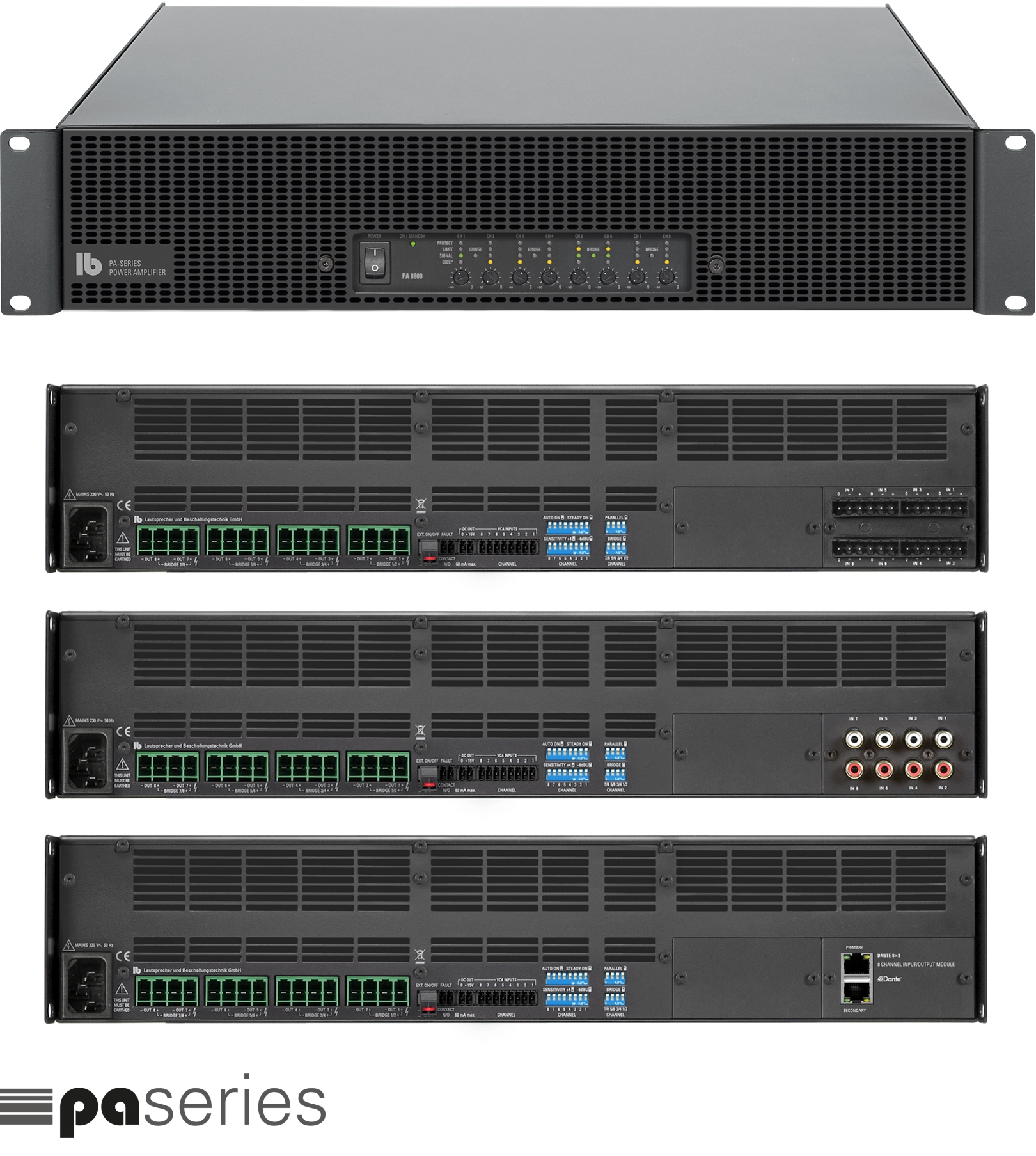 PA 8800 Bộ khuếch đại 8 kênh 19