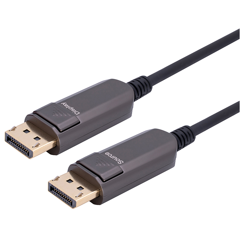 Cáp Quang DP 1.4 AOC: Truyền Tải 8K/32Gbps 100m | Hỗ trợ HBR3, 4K@144Hz | Thiết Kế Siêu Mỏng OD 4.8mm