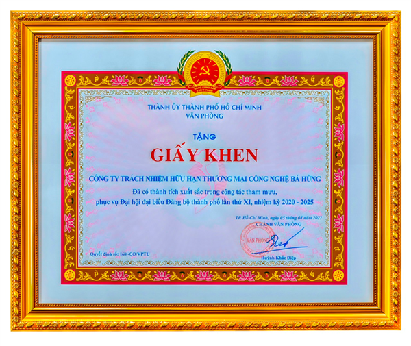 Uy Tín Được Chứng Nhận