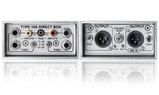 DI Box - Phantom - Headphone - Dante - Tools